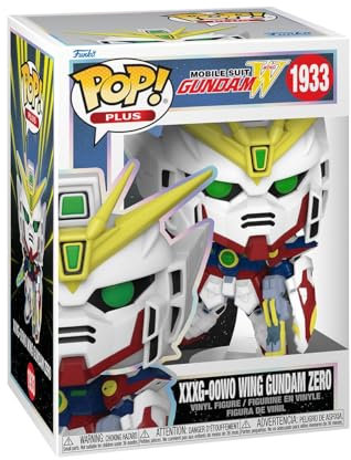 Funko Pop! Plus: MSGW - Wing Zero Gundam Zero - Mobile Suit Gundam Wing - Vinyl-Sammelfigur - Geschenkidee - Offizielle Handelswaren - Spielzeug Für Kinder und Erwachsene - Anime Fans