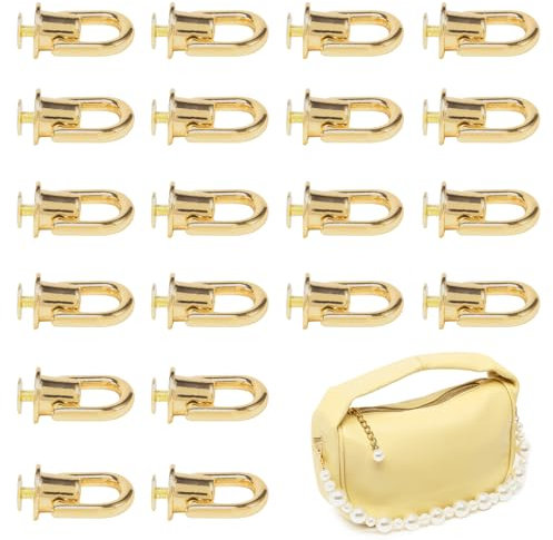 20 Pezzi Rivetti Con Anello, Rivetti In Pelle, Chiusura A Torsione Per occhielli Rotondi, Borsa, Rivetti Per Lavori In Pelle, Creazione Di Borse, Decorazione Di Scarpe E progetti Fai Da Te