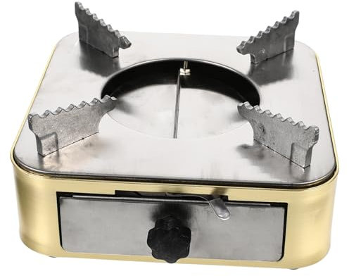 DINHEAROM Réchaud À Séparateur De Dégivrage À Chaud Appartement Four Solaire Réservoir De Bidon Batterie De Cuisine Supports À Granulés Base De Plaque Réchaud