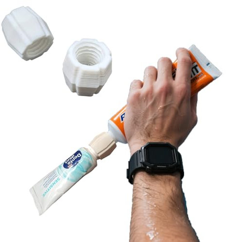 Lilalemon 2pcs tube toothpaste squeezer, Portable toothpaste tube dispenser for travel