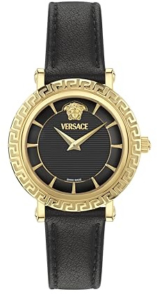 Versace Damen Analog Quarz Armbanduhr Greca Sphere Nova Swiss Made