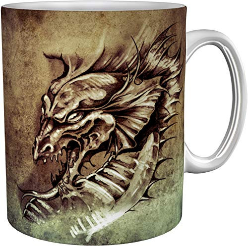 metALUm Kaffeetasse Drache # 3300100144