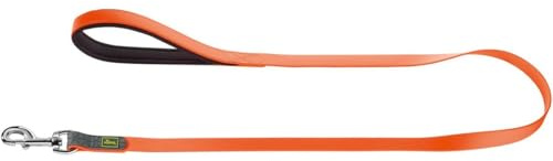 HUNTER CONVENIENCE Hundeführleine, Kunststoffmaterial, 1,5 x 120 cm, neonorange