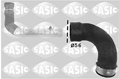 Sasic 3336123 Durit Wärmetauscher Air Ausgang