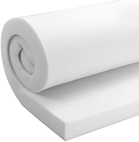 TENDAGGIMANIA Mousse de Rembourrage Haute Densité 25 - Mesures Personnalisables - Épaisseur 3 CM - Mousse a Decouper pour Coussin de Chaise, canapé, Matelas