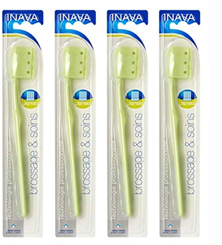 Inava Soft Toothbrush 20/100 Pack of 4