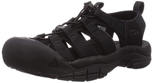 KEEN Men's Sandal, Triple Black, 6 UK