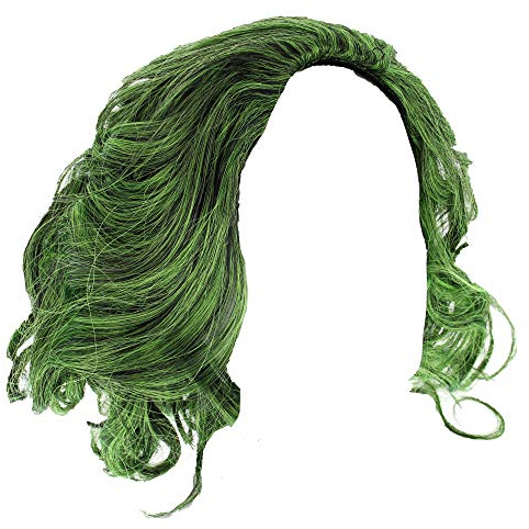Zac's Alter Ego Crazy Joker Style Green Wig - Perfect Halloween Accessory