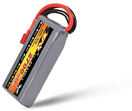 2S Battery Replacement for WLTOYS 12428 1/12 RC Car Gray with T Plug(7.4V 2700mah)