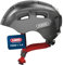 ABUS Fahrradhelm Youn-I 2.0 - mit Licht für Kinder, Jugendliche und junge Erwachsene - für Mädels und Jungs - Titan (funkelnd), Größe S (48-54 cm​)