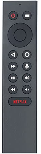 P3700 Replace Voice Remote Control fit for NVIDIA 2015 2017 2019 Edition Shield TV, NVIDIA Shield Android TV Pro, Voice Search, Motion-Activated, Customizable Menu Buttons