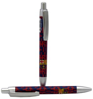 CYPBRANDS FC Barcelona Jugendkugelschreiber aus Metall, rot, FC Barcelona, offizielles Lizenzprodukt (CyP Brands), BP-22-BC