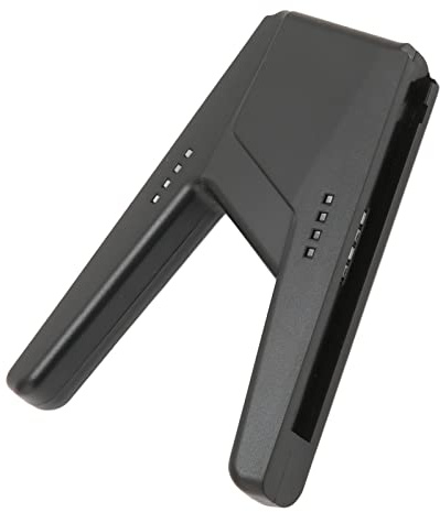 Septpenta für Joy con Grip Bracket, Portable Gaming Handle Bracket, Spielen Während Des Aufladens, Kann Sowohl Die Linke Als Auch Die Rechte Hand Grips Aufladen, Perfektes Zubehör für Joy Con(Schwarz)