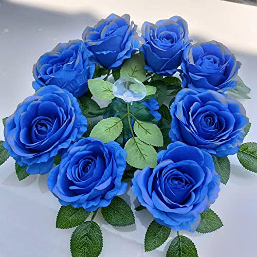 LUMoony Car Decoration Wedding Bride Couple Rose Decoration Car Decoration Wedding Bonnet Wedding Car Decoration Home Decoration Car Garland Wedding Suitable for All Car Models