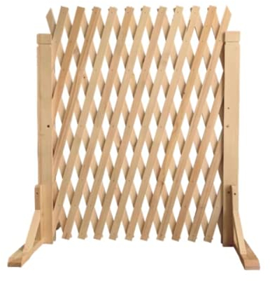 LSDRALOBPOI Sichtschutz Garten Holz - Verstellbarer Freistehender Gartenzaun, Faltbares Gartensichtschutz-Panel für Terrasse, Rasen, Tiergehege und Dekoration(Color:E,Size:160x80cm)