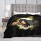 LOUJIN Dean Winchester Supernatural, weiche Ganzjahresdecke, leicht, Thermo-Fleece-Überwurf, 125 x 100 cm