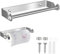 28CM Porte Sopalin en 304 Acier Inoxydable, Porte Essuie-Tout Mural, Support Sopalin Support Essuie-Tout, Dérouleur Essuie-Tout Distributeur Sopalin - Argenté