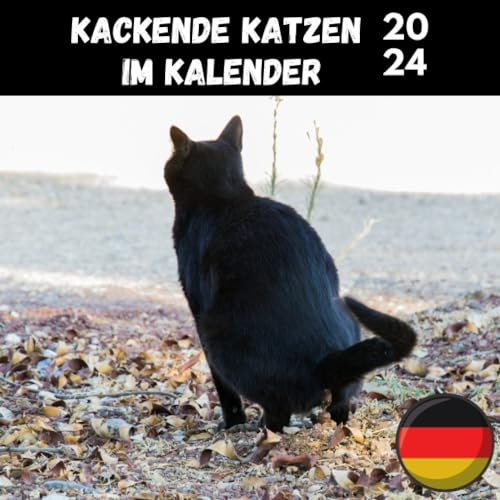 Kackende Katzen Kalender 2024