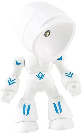 DOITOOL Roboterlampe Schreibtisch Nachtlicht Kreative Jungen Und Mädchen Sichere Nachttischlampe