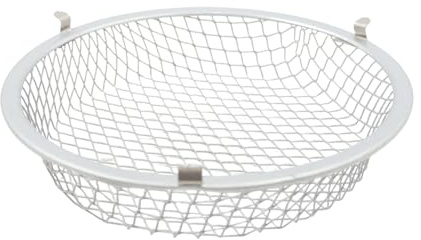 NUZAMAS 5.5 Inches Reptile Cage Reptile Heating Light Cover Stainless Steel Reptile Lampshade Durable Light Cover for Lizard Turtle Snake