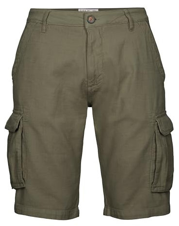 G.I.G.A. DX Herren Bermudas/Shorts mit Seitentaschen GS 93 MN BRMDS, dunkeloliv, 54, 43408-000