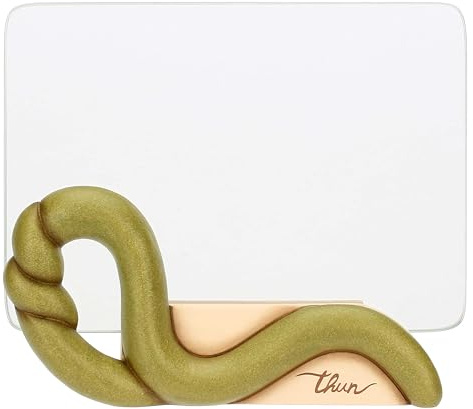 THUN Bilderrahmen aus Glas und Keramik, Kollektion Sublime, 15,9 x 7,3 x 8 cm