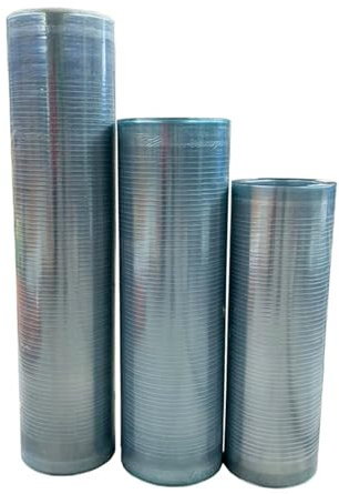 GOFQB Klares Polycarbonat -Dachfeld UV -resistente klare Dachpaneele Plastikdachplatten for Pergola, Gartenarbeit, Landwirtschaft, Wintergarten(1.2x4m/3.94x13.12ft)