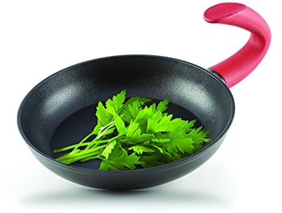 Domo Enjoy Cooking - Padella Antiaderente Induzione 28 cm | Rivestimento AntiGraffio | Salvaspazio e Sforzo G Zero