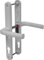 uPVC Door Handle Hoppe London 92PZ 240mm Sprung Double Glazing Pair White