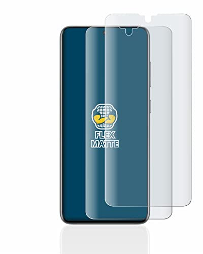 BROTECT Full-Cover Schutzfolie Matt für Samsung Galaxy S20 (2 Stück) - Full-Screen Displayschutz-Folie, 3D Curved, Anti-Reflexion