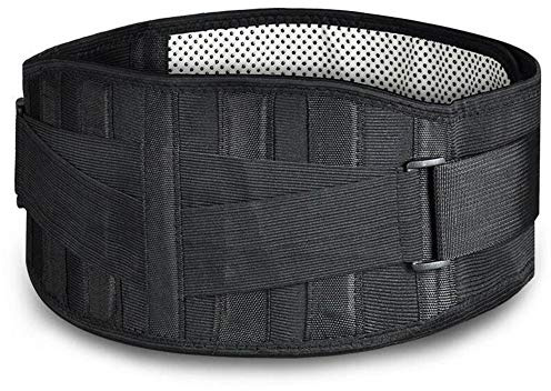 ZFF Rückenbandage Turmalin Gürtel Taille Brace Unterstützung Selbst Heizung Magnetische Therapie Lenden Taille Haltung Corrector Verband Lower Back Männer Frauen (Size : XL)
