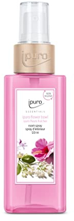 ipuro - erfrischendes ipuro flower bowl Raumspray - dezentes Duftspray mit blumigen & belebenden Noten - stilvolles Room Fragrance für ein puristisches Dufterlebnis in jedem Raum 120 ml