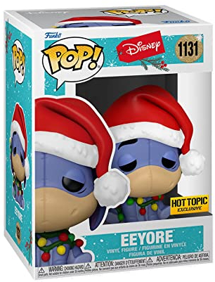 Funko Pop! Disney: Holiday 2021 - Eeyore mit Lights - I-Aah - Winnie The Pooh - Vinyl-Sammelfigur - Geschenkidee - Offizielle Handelswaren - Spielzeug Für Kinder und Erwachsene - TV Fans