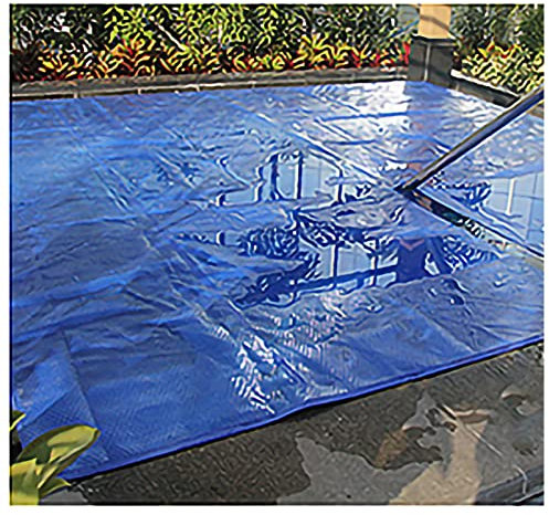 Couverture de Piscine Solaire, Chauffe-piscins Bleus for piscines au-Dessus du Sol et au Sol, Couverture de Chauffe-Piscine Isolante Robuste (Size : 2m x 3m/6ftx10ft)
