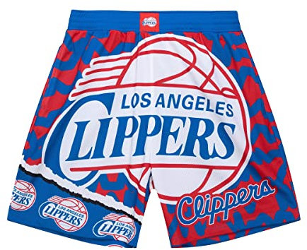 Mitchell & Ness M&N Los Angeles Clippers JUMBOTRON Basketball Shorts - XL