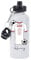Pickhut Personalised World Cup 2022 Football 600ml White Aluminium Sports Water Bottle | Customised with Name/Number/Text on Jersey Shirt Design | Back to School Gift for Kid (Poland)