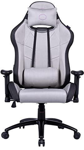 Cooler Master CMI-GCR2C-GY Caliber R2C Gaming Chair, Grey, 2D Arm-rest, 150kg, 90-180 degree (CMI-GCR2C-GY)