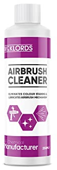 McKLords - Airbrush Cleaning Solution | Acrylic Paint Cleaner for Airbrushing and Restoration - 250ml
