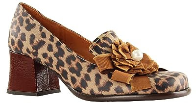 Chie Mihara Damen MANAH40 Slipper, Brown, Sand, Burgundy, 40 EU