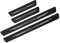 4 Pièces Protecteur de seuil de Porte de Voiture pour Renau-lt Megane,Voiture Style Seuil en Cuir Fibre De Carbone Autocollant Seuil PéDale,Auto Porte seuil Bande Autocollant