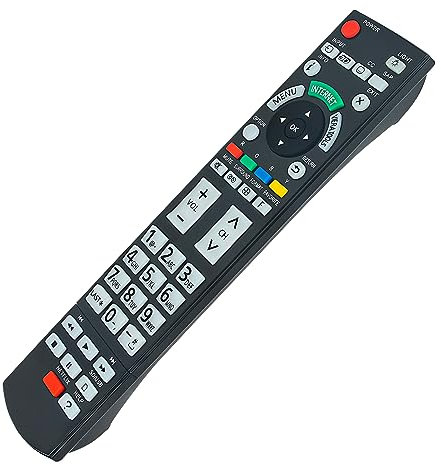 N2QAYB000777 Replacement Remote Control -ALLIMITY- fit for Panasonic Smart 3D Plasma LCD LED TV N2QAYB000777 Remote Control TCP50ST50T1 TCP50ST50T2 TCP60ST502 N2QAYB000704