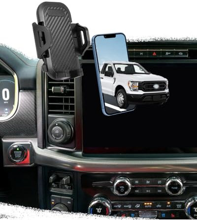 oricarmes Ford F150 Handyhalterung für Ford F150 Zubehör 2023 passgenau für Ford F-150 Handyhalterung 2021–2023, kompatibel mit allen Handys