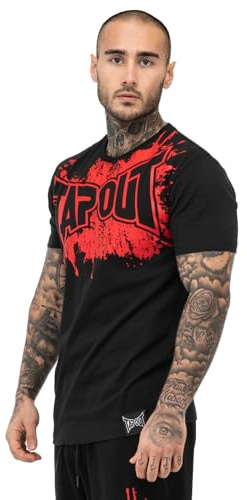 Tapout Herren Splashed T-Shirt (1er Pack)