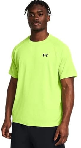 CAMISETA UNDER ARMOUR TECH TESTURED VERDE PISTACHO 1382796-304