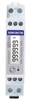 NURII SDM120CT-Modbus MID,DIN Rail Connected Energy Meter, RS485,kwh,kvarh,U,I,P,Q,PF,Hz,DMD Measurement, DIN Rail Connected Energy Meter