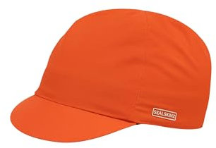 SEALSKINZ | Trunch | Unisex Waterproof All Weather Cycle Cap Hat | for Everyday Use, Cycling & Outdoor Activities Orange