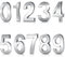 1Pcs 3 Inch Door Numbers, 3D Self Adhesive Mailbox Numbers 0-9, Waterproof House Street Number Stickers for House Mailbox Apartment Hotel Courtyard Cafe (Number 4)