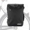 Wiltec Sacoche sac à dos étanche pour porte-bagages noire – capacité de 25 L – en 600D TPU – avec compartiment pour ordinateur portable – pour vélos et vélos électriques – Sac de bicyclette – Cyclisme