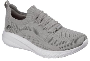 Skechers Squad Chaos SR Medical Service - Zapatos para Mujer, Color Gris Pardo, Talla 7, marrón, 40 EU