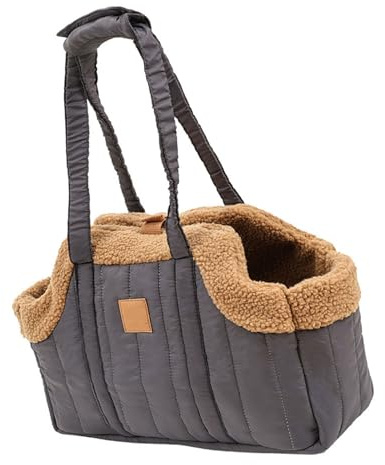 Pffiocix Tragetasche für Haustiere, Handtasche, für Welpen, Outdoor-Reisen, tragbar, weiche Schultertasche, Hundetragetasche